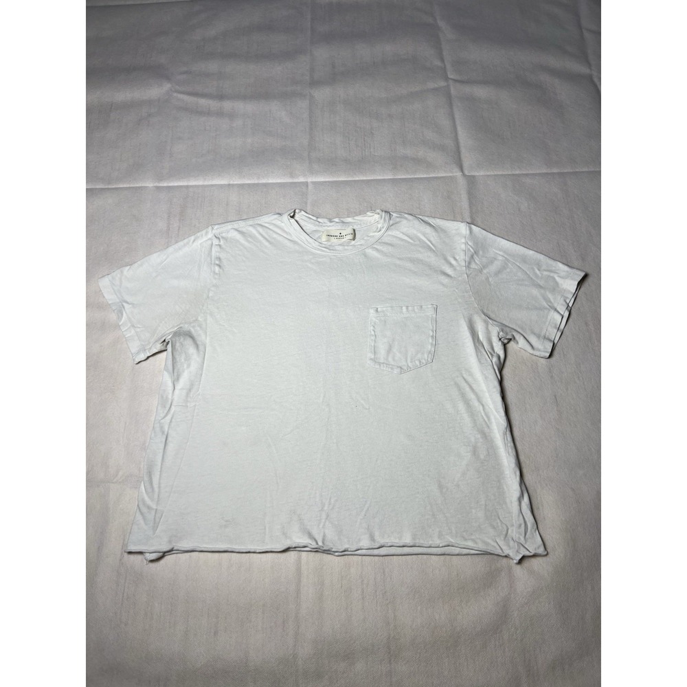 Imogene + Willie Shirt Womens Size Medium Tee Crew Neck Cropped